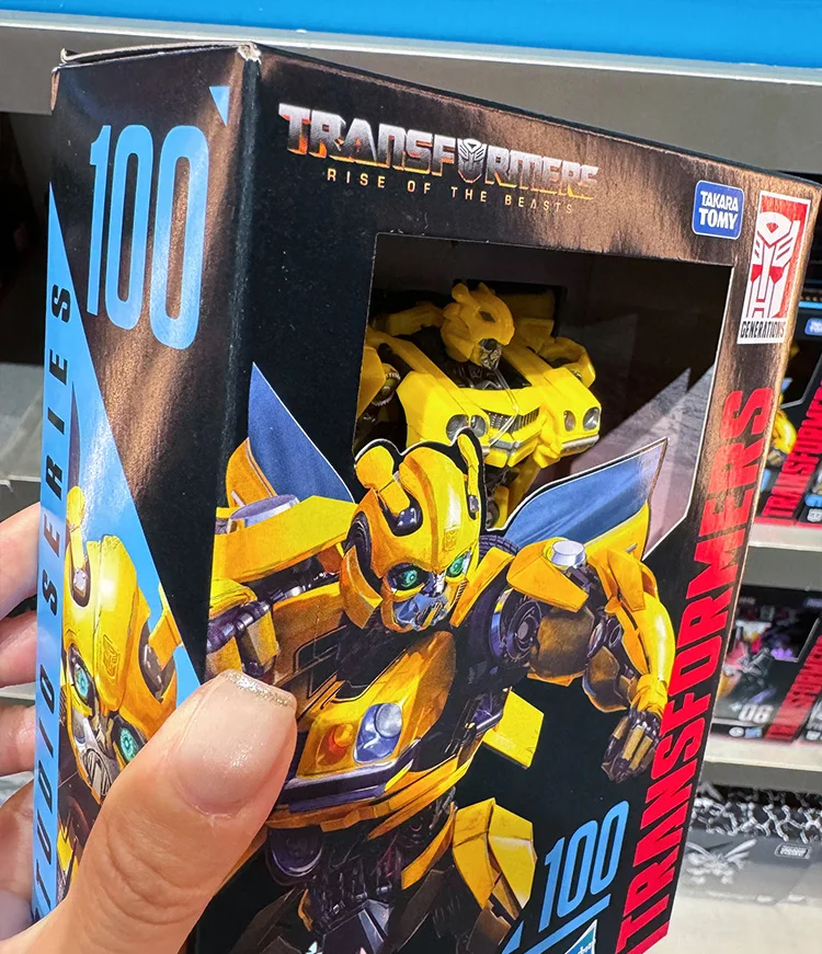 Original Classic Hasbro Transformers Enhanced Series Movie 7 Bumblebee Cartoon Anime Movable Humanoid Toy Model Birthday Gifts