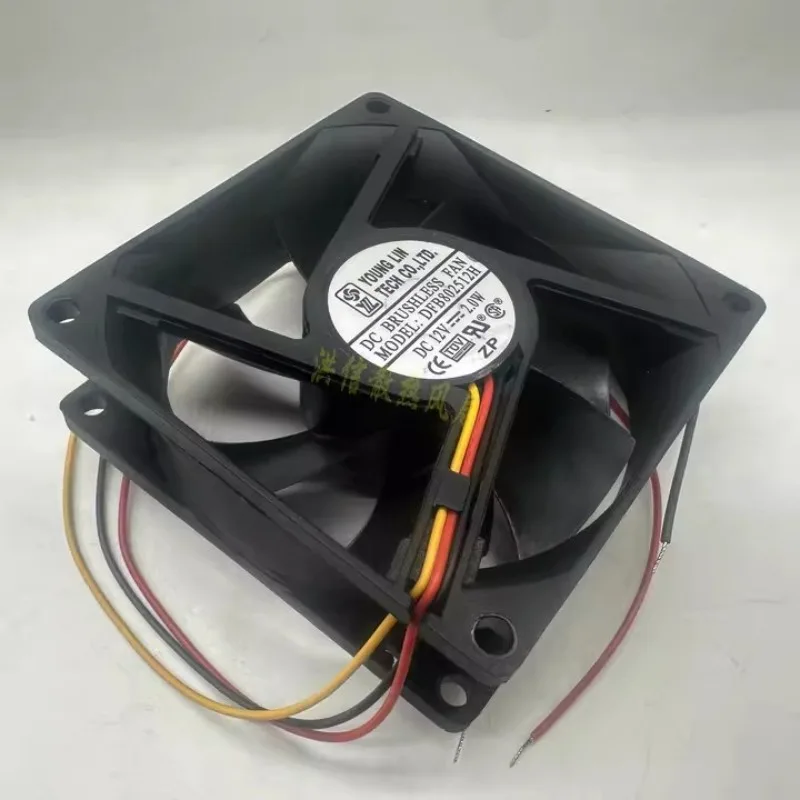 Cooling Fan for YOUNG LIN DFB802512H DC12V 2.0W 80*80*25MM