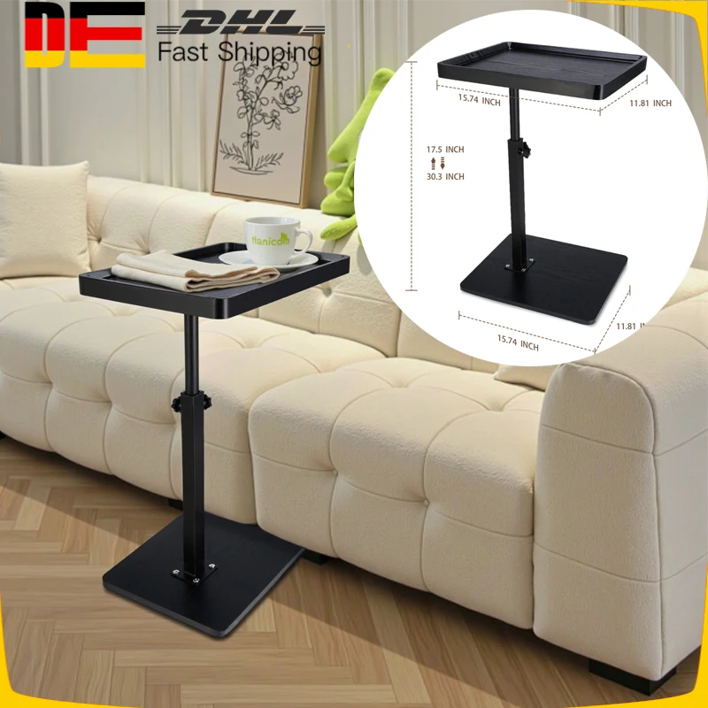 

Sofa Side Table C-Shaped Coffee Tea Table Simple Mobile Storage Desk Bedside Corner Small Sofa Sides Cabinet Family Tea Tables