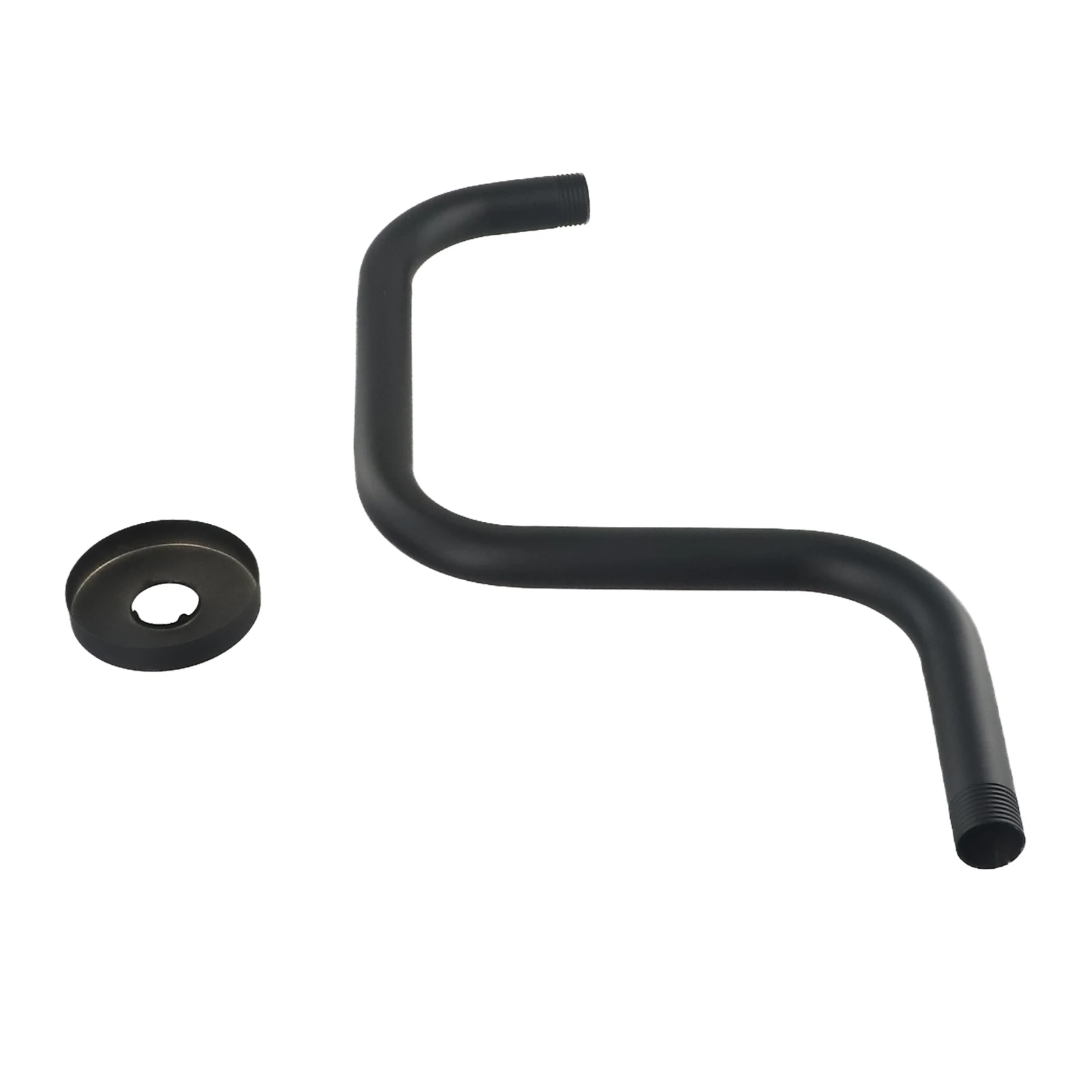 

Кронштейн для душа с фланцем для оптимального размещения дождевальной лейки, нержавеющая сталь с хромированным покрытием, длительный срок службы