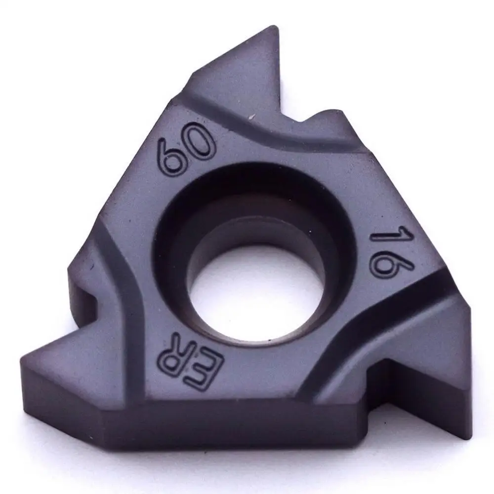 5PCS 22ER ISO  ZP10 CNC Lathe Stainless Steel Turning External Threading Toolholder Tungsten Carbide Thread Inserts