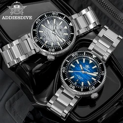 ADDIESDIVE Luxury Personalized Watches BGW9 Luminous Ceramic Bezel Sapphire Glass Diver Watch 1000m Waterproof Mechanical Watch