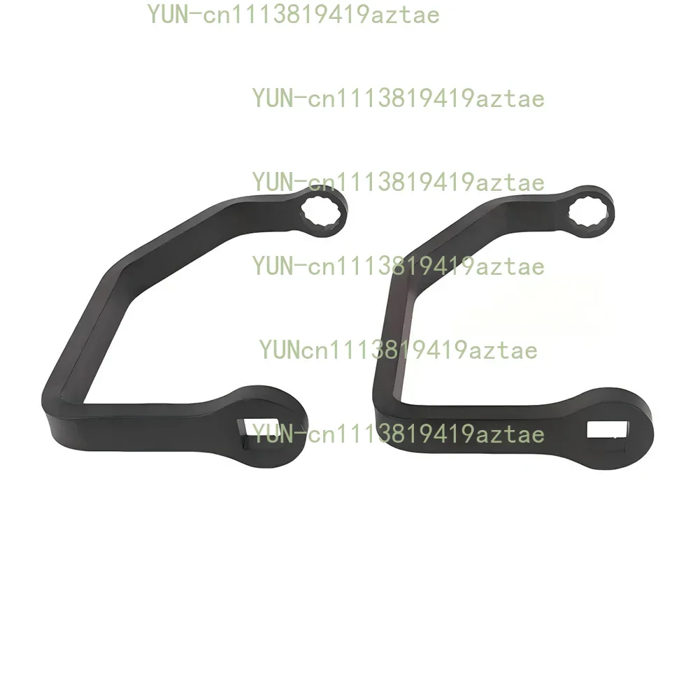 Garage Repair Black Cylinder Head Wrench 14mm 15mm Tool Q235B Steel Ergonomic Grip Optimal Leverage Precision Fit