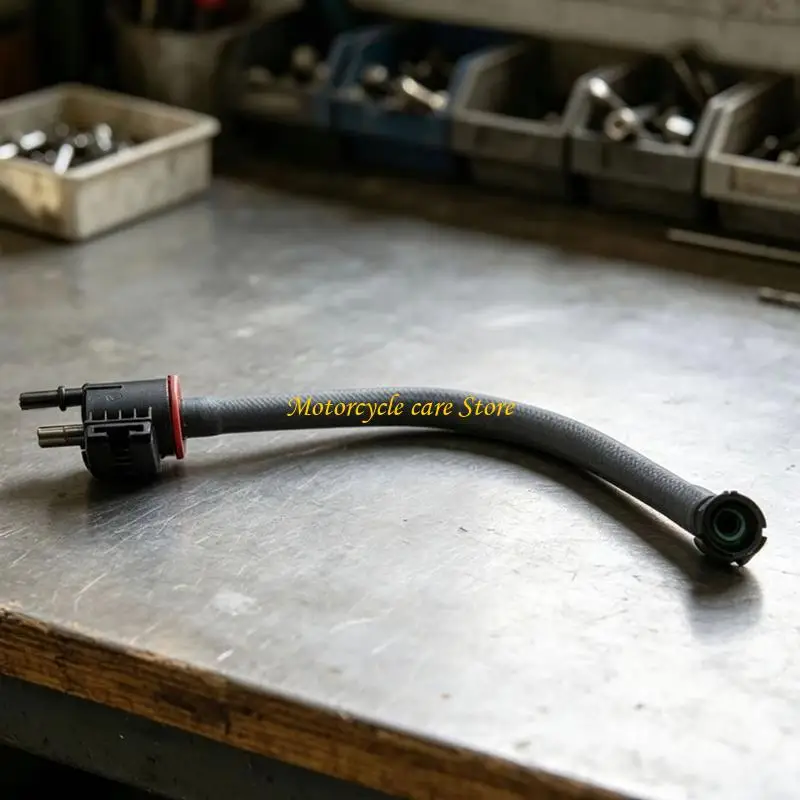 U75F JL3Z-9B325-B Purge Control Solenoid for F150 2017-2020, Plastic Canister Component with Pre-Attached Hose Assembly