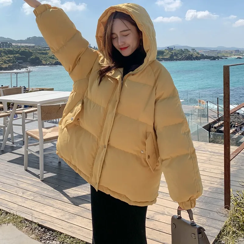 Winter Women Jacket 2023 New Autumn Oversized Bubble Coats Puffer Thicken Warm Korean Fashion Parkas Elegant Outerwear Coat