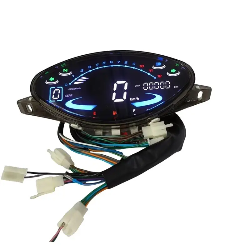 Rare For Honda For Keller Crono Classic 110 Compatible Motorcycle Digital RPM Speedometer LED Panel For Biz 100 Biz 100 C100