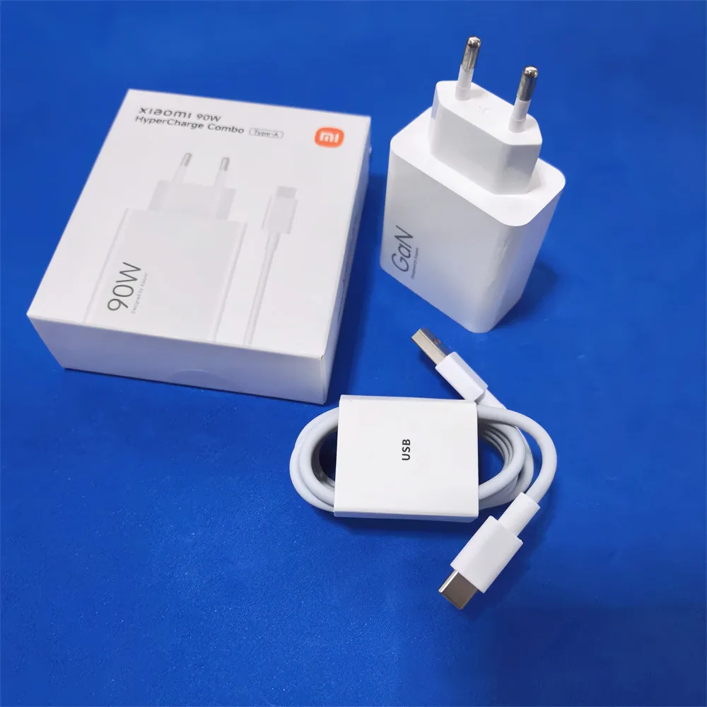 Original Xiaomi 90W GaN Charger Turbo Fast Charge EU Hypercharge Set For Mi 15 14 13 12 Pro Ultra Redmi Note 12 13 14 15 Pro K50