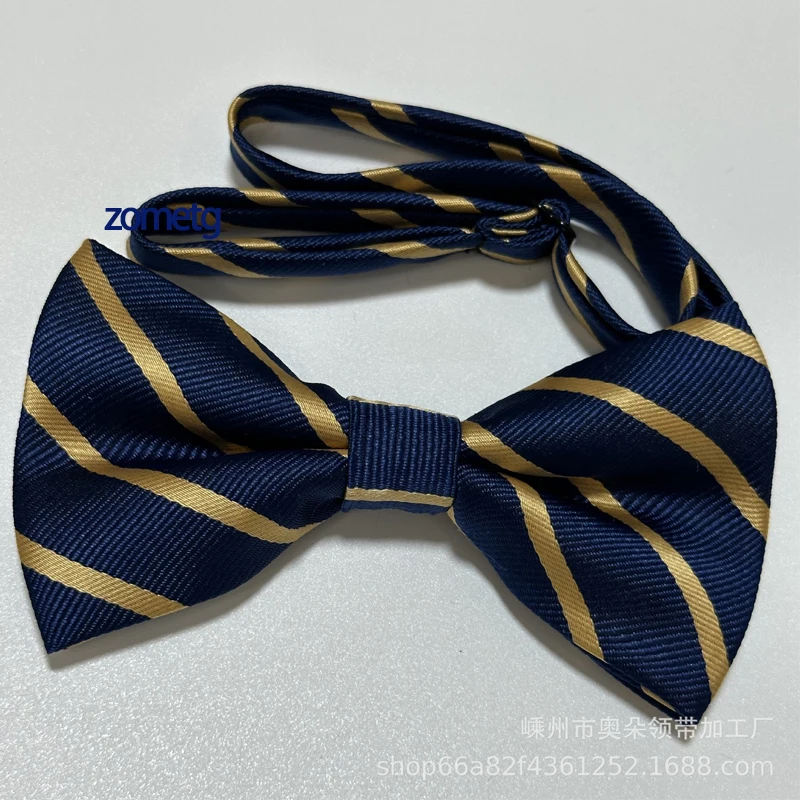 Bow tie children neckties Boy's tie  school necktie blue ties