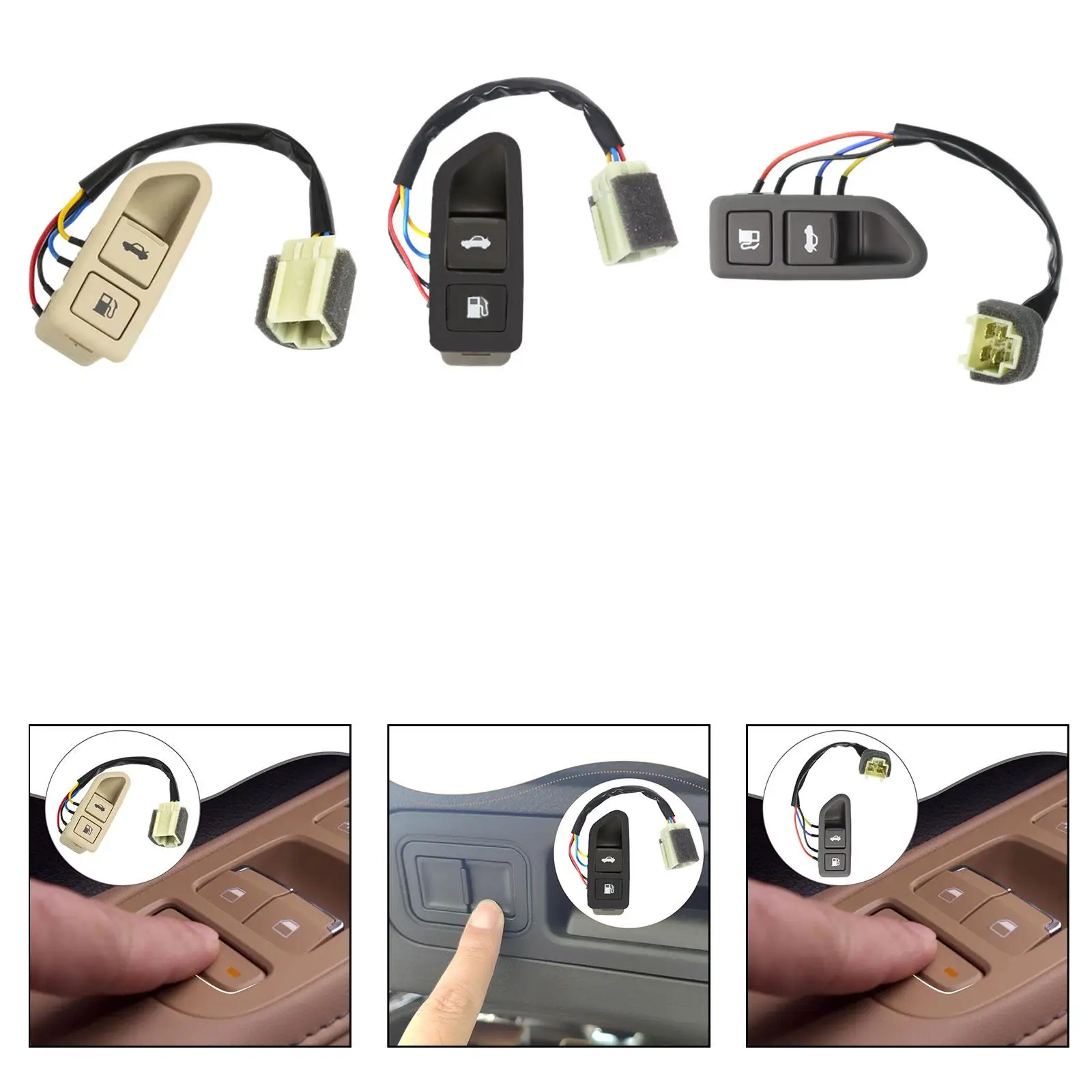 

Car Fuel Tank Switch Fuel Door Opener Button for Hyundai 2008 to 2010