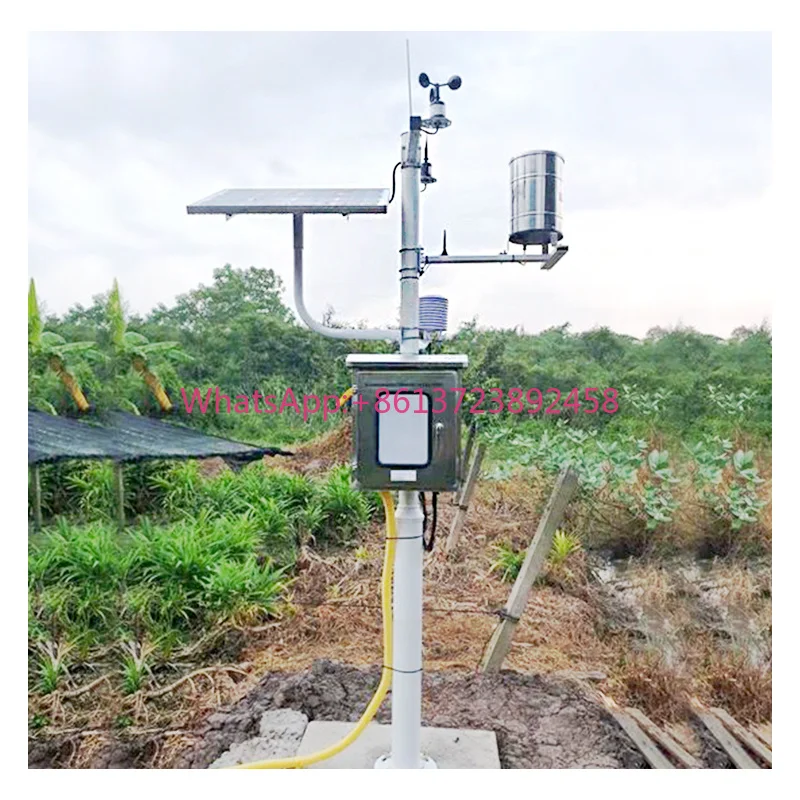 RIKA RK900-01 High Quality Outdoor Automated Garden Multi-function Meteorological Automatic Weather Station
