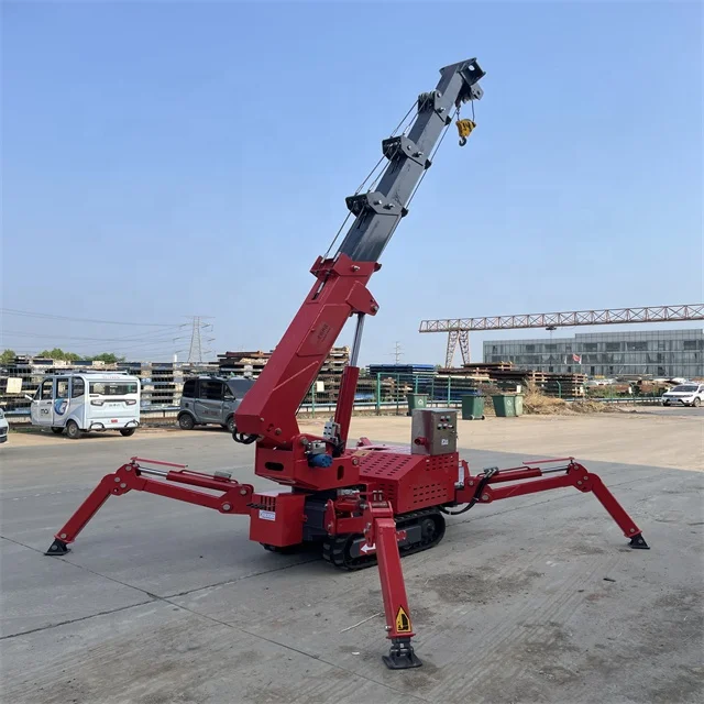 Deposit Price Portable Micro Crane 1 2 Ton Spider Crane Compact Design for Confined Work Areas China Manufacturing