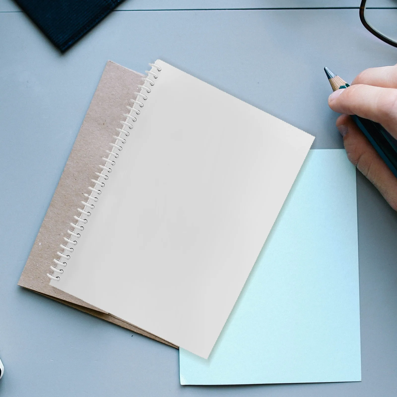 10 szt. Plastikowe kółka do segregatora, spirale do oprawy luźnych kartek do raportów, kalendarzy, naprawy książek DIY, zamienne kółka mocujące