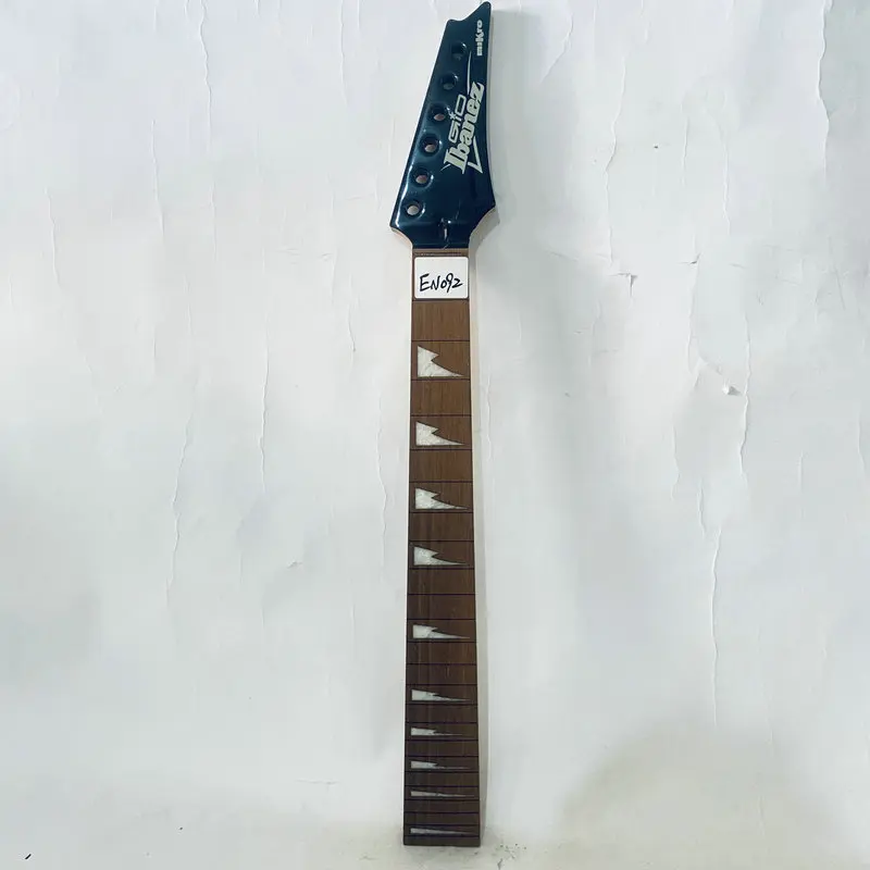 EN092 Genuine Ibanez Mikro 24 Frets Guitar Neck for Mini Travel Guitar Replace DIY Unfinished NO Frets with Damages Authorised