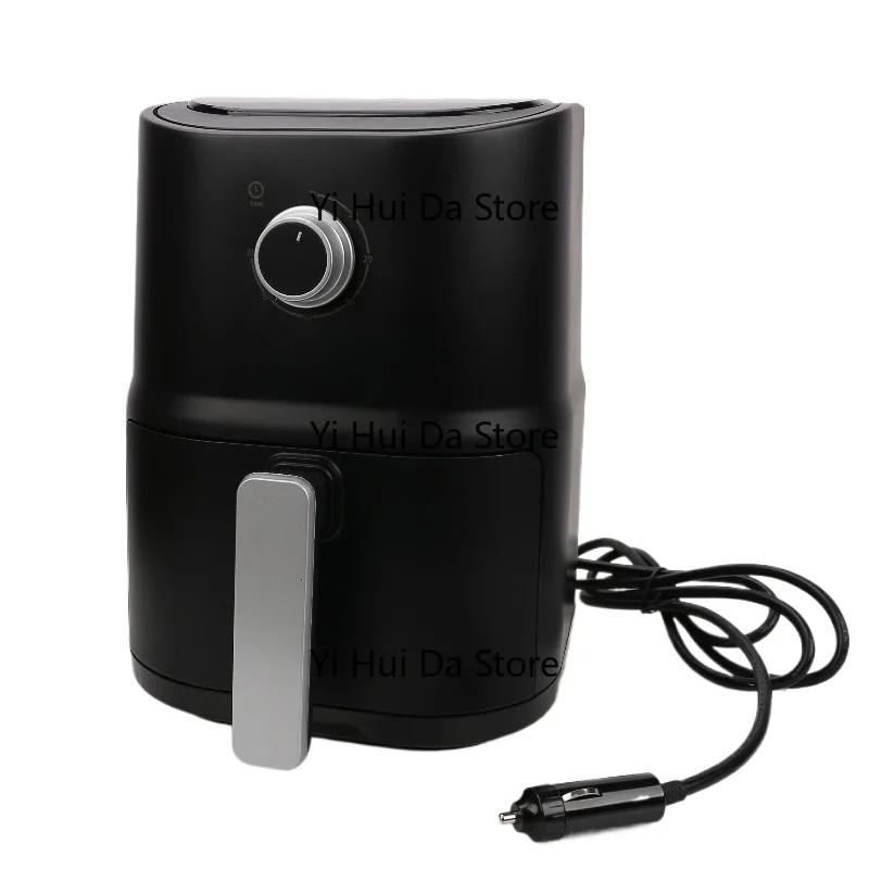 200W 24V 2.5L Electric Air Fryer For Camping Travel oil free cooking in Truck