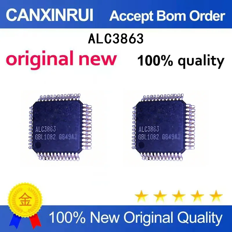 

(5-100 Pieces) Brand new original ALC3863-CG ALC3863 QFP spot chip IC