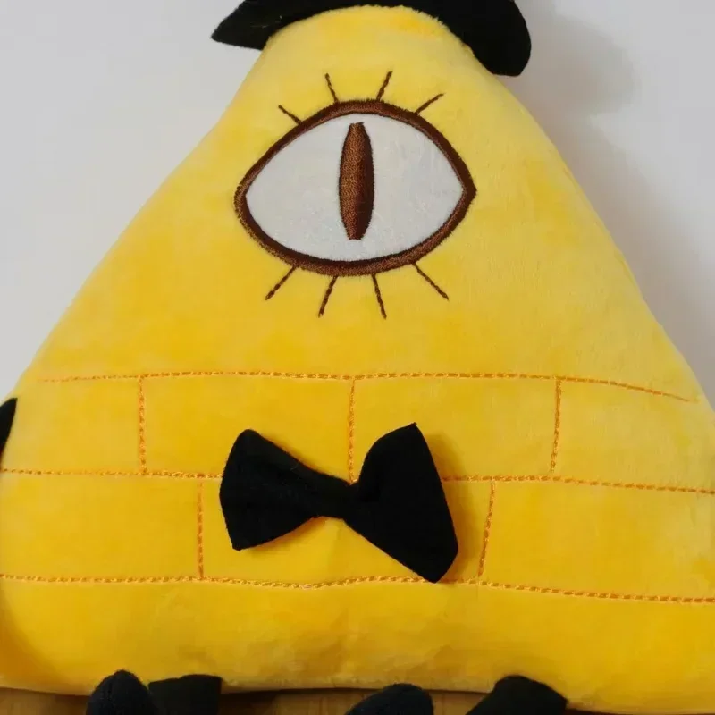 28cm Disney Weird Town Bill Cipher Cartoon Characters Soft Stuffed Plush Doll Toys Throw Pillow Children Birthday Christmas Gift