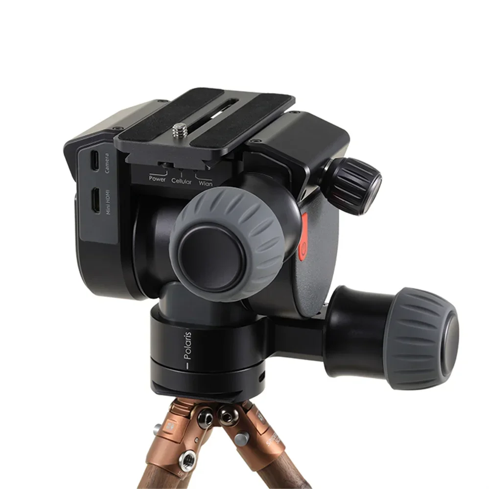 

BENRO Polaris 360 Rotation Electric Panorama Head Photography Film Making Tripod Head Smart Spin Tripod Ball Head