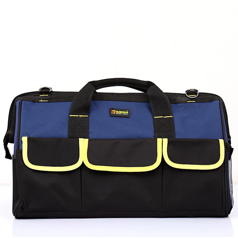 Heavy Mens Duty Multi Tactical Tool Bag Black Nylon