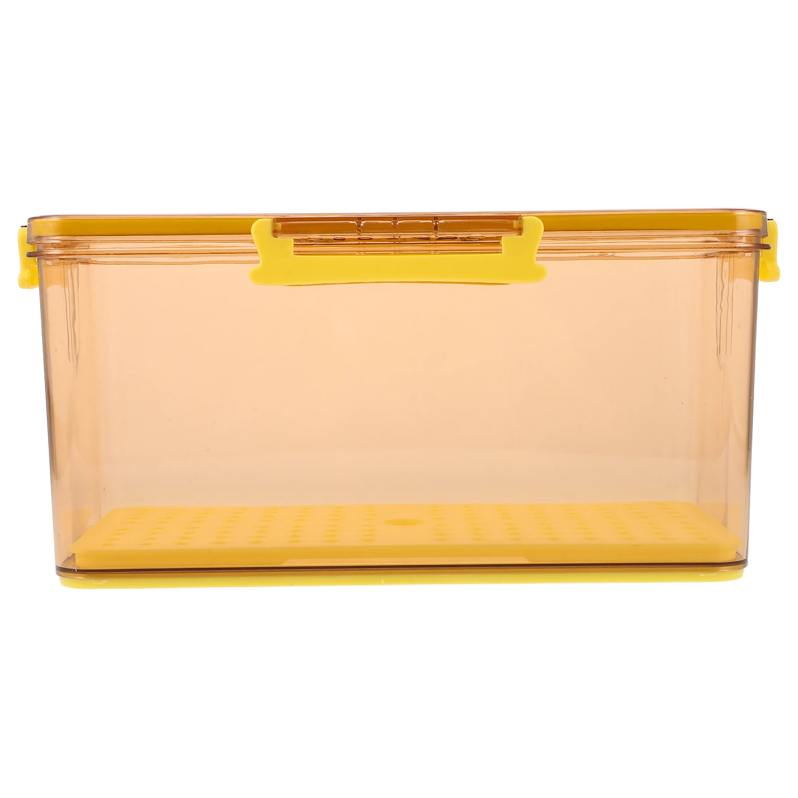 

Bread Storage Container Clear Reusable Fridge Food Containers Lids Keeper Box Timing Seal Ring Easy Clean Kitchen Pantry