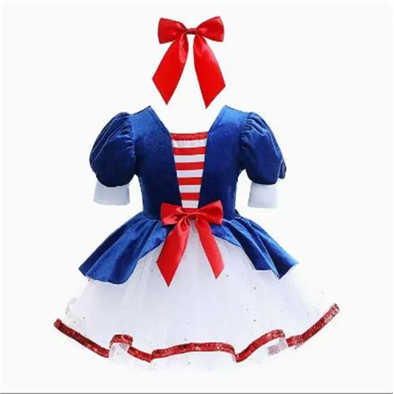 Tutú de Ballet profesional clásico para niños, Color azul, rojo, Lago de los Cisnes, panqueque, bailarina, fiesta, disfraces de baile, vestido de Ballet para niñas