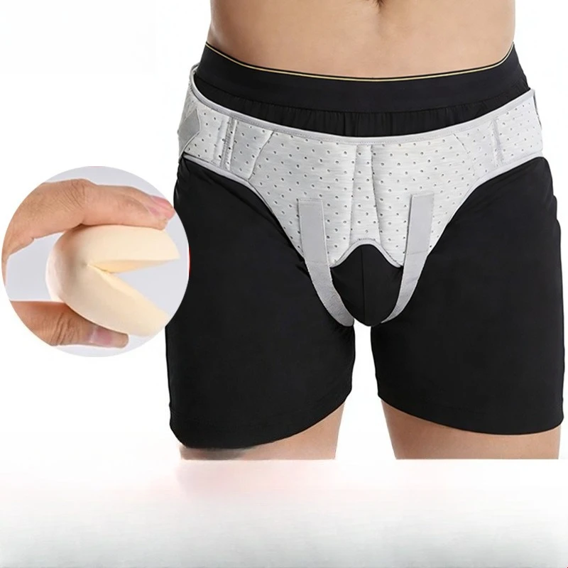 Adjustable Groin Hernia Support Strap  1PCS Inguinal Hernia Belt Pain Relief Brace for Left Right Side Men Women