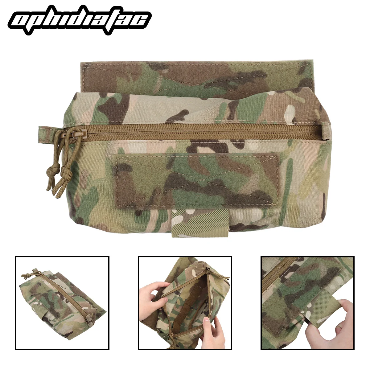 

Outdoor hunting vest accessories FC small sub-bag multi-function tool bag nylon fabric storage bag