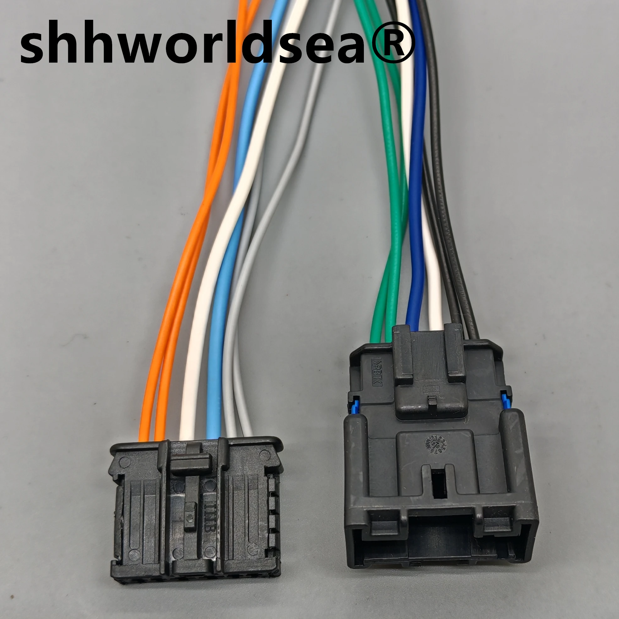 

Shhworldsea 6P 98825-1061 98821-1061 Автомобильный адаптер заднего фонаря, провод, штекер переменного тока в сборе для Peugeot 307 Citroen