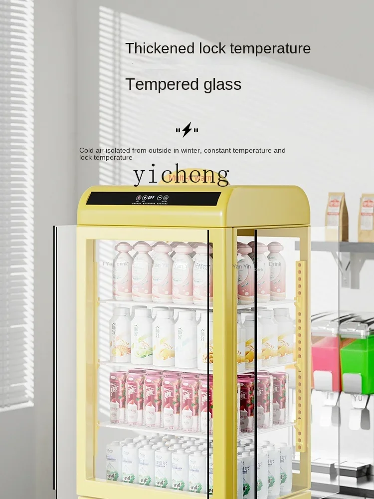 ZF Heating Cabinet Winter Drink Insulation Display Cabinet Commercial Hot Drinks Machine Warm Drink Cabinet