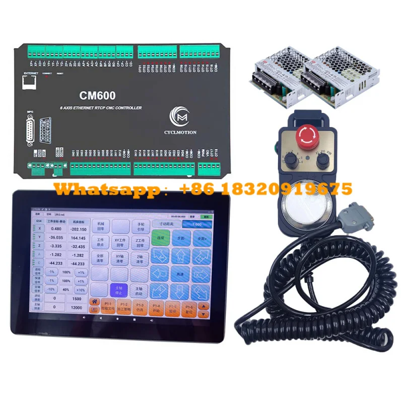 CNCモーションコントロールシステム,オフラインコントローラー,ATC, RTCP,Cyclmotion互換,3軸,4軸,5軸,10インチ,Android,オールインワンマシン