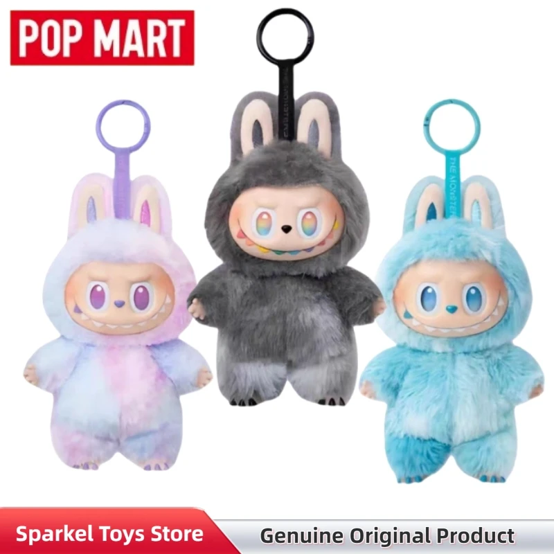 

POPMART The Monster Labubu Big Into Energy Vinyl Plush Pendant Blind Box Collect Figure Doll Labubu 3.0 2.0 Mystery Box Toys