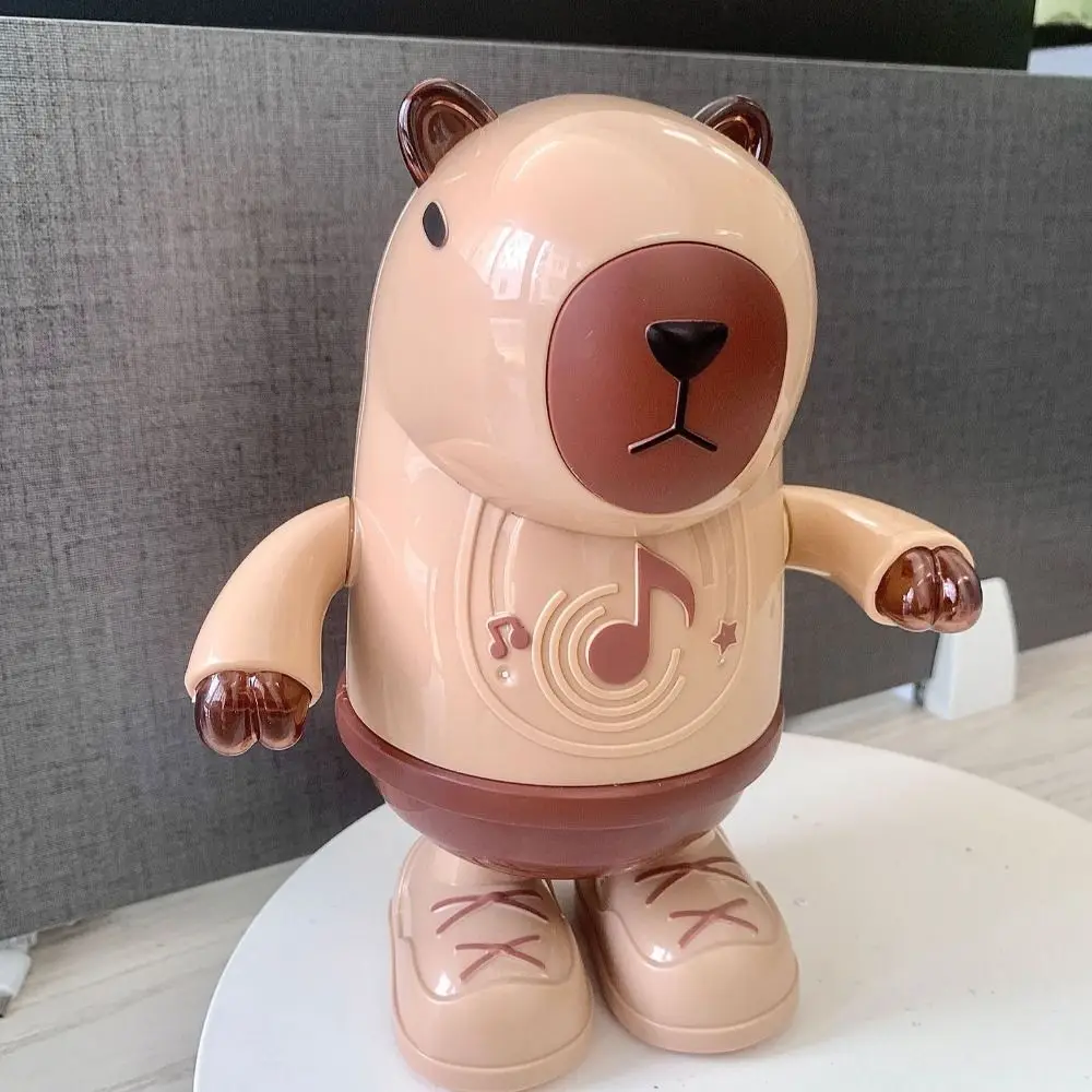 

Lights and Sounds Electric Dancing Capybala Shake The Body Educational Capybala Electronic Pet Interactive Cartoon Animal