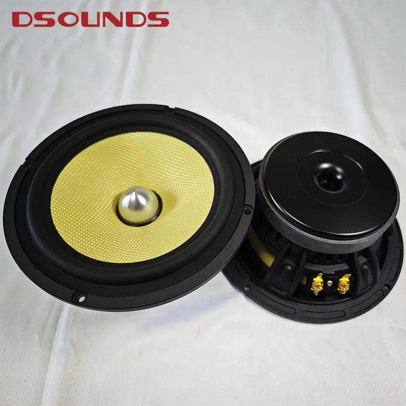 6.5 Inch  Car Woofer Speaker 3-Way Car Speaker Component Speaker with Bulletproof Cloth Cone 150Wrms Power for Car Audio