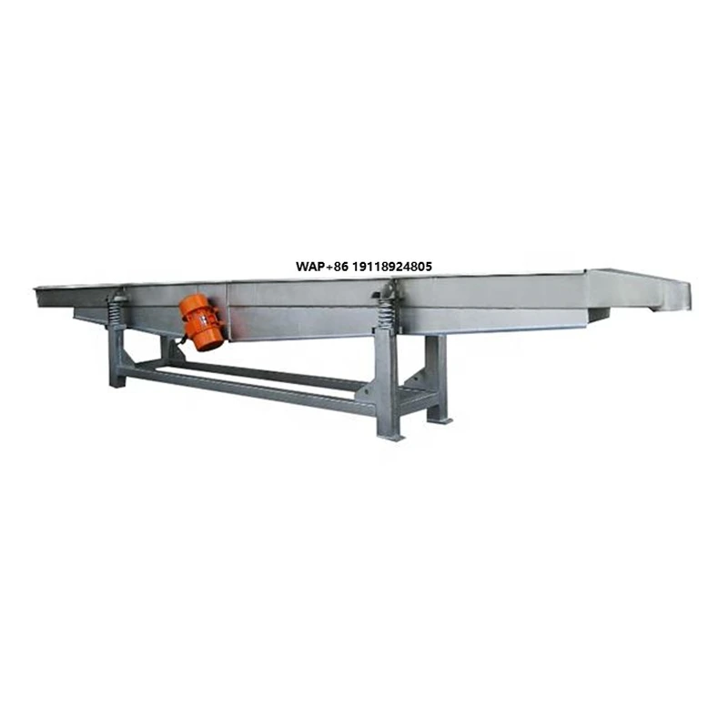 High Efficiency Feeding Vibratory Hopper Vibrating Conveyor Machine for Seed