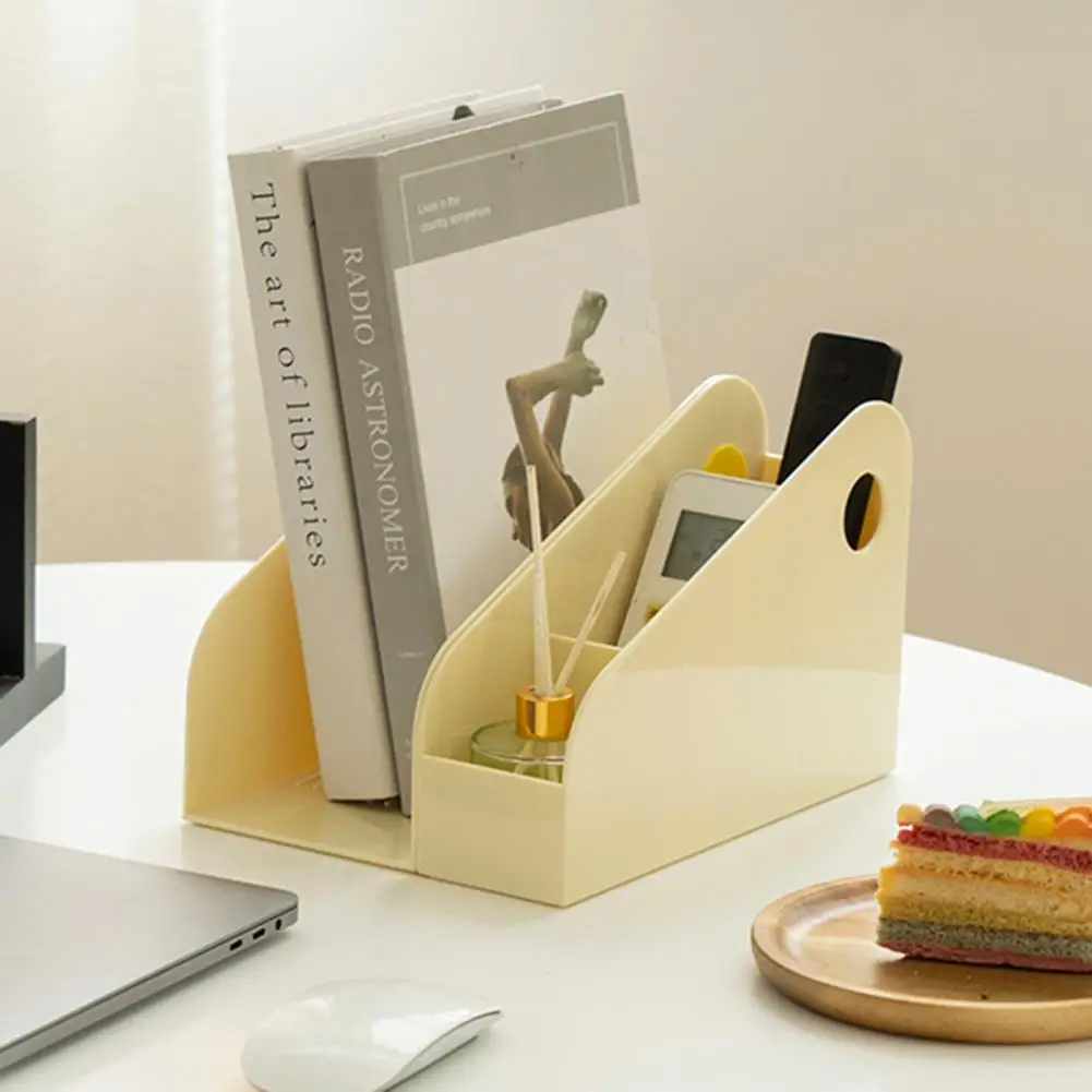 Convenient Compact Size Desktop Organizer Box Lightweight Multi-functional Book Pencil Sundries Storage Box Multipurpose