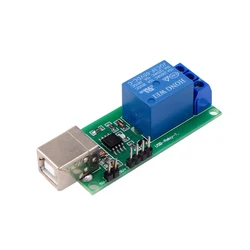 Free Drive USB Control Switch 1 Channel 5V Relay Module Computer Control Switch PC Intelligent Control