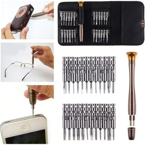 Akman Screwdriver Set Electronics A Necessary Mobile Phone Computer Repair Mini Screwdriver Set of 25