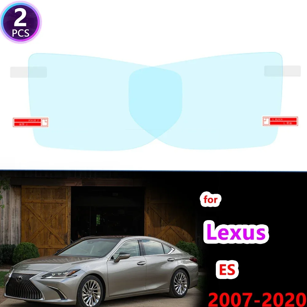 Full Cover Rearview Mirror Rainproof Anti-Fog Protective Film For Lexus ES ES300 ES330 ES350 ES300h 300 330 350 300h 2007~2020