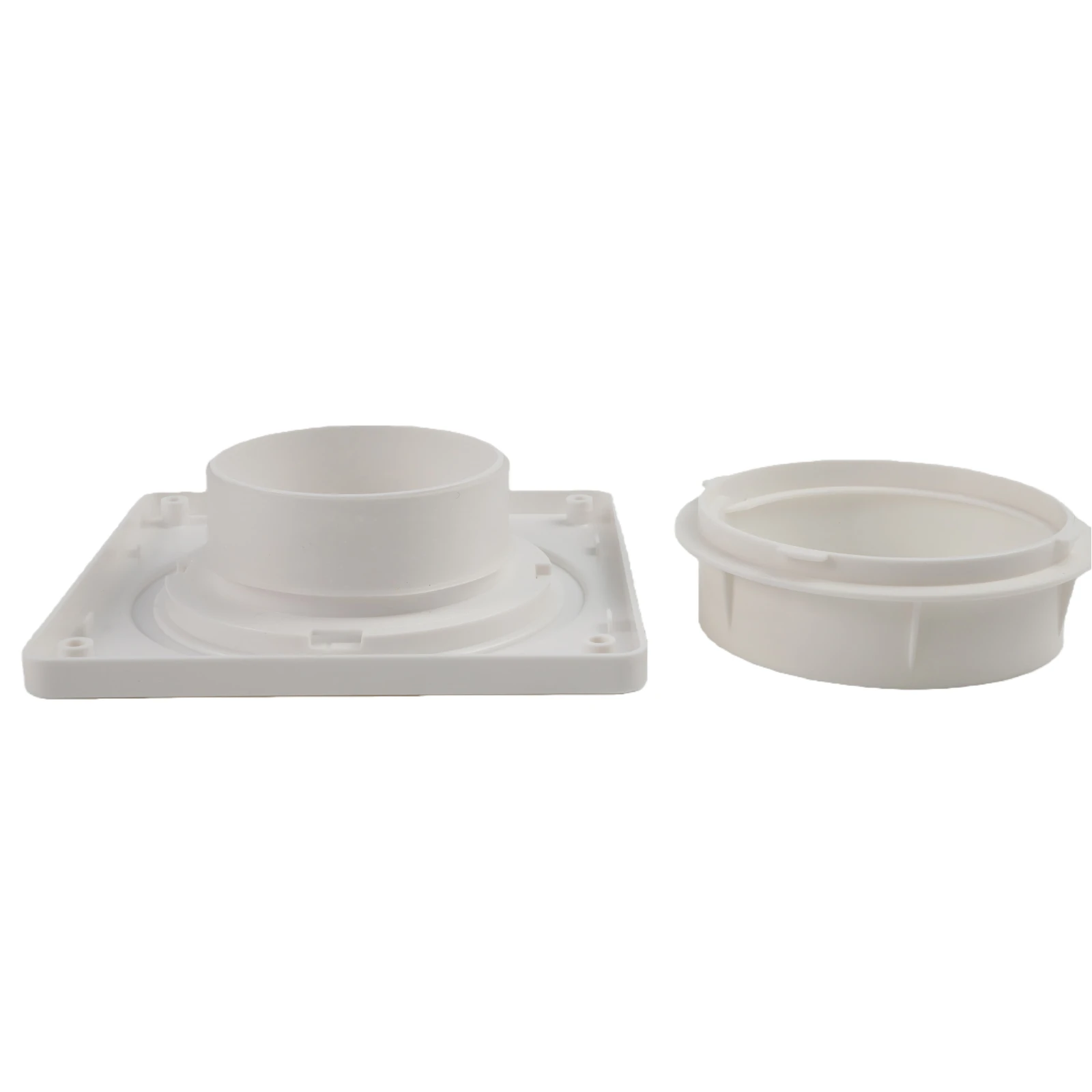 Laundry Area Home And Commercial Use 7 X 7 Inches Dryer Vent Kit Laundry Vent User-friendly Installation Easy Maintenance