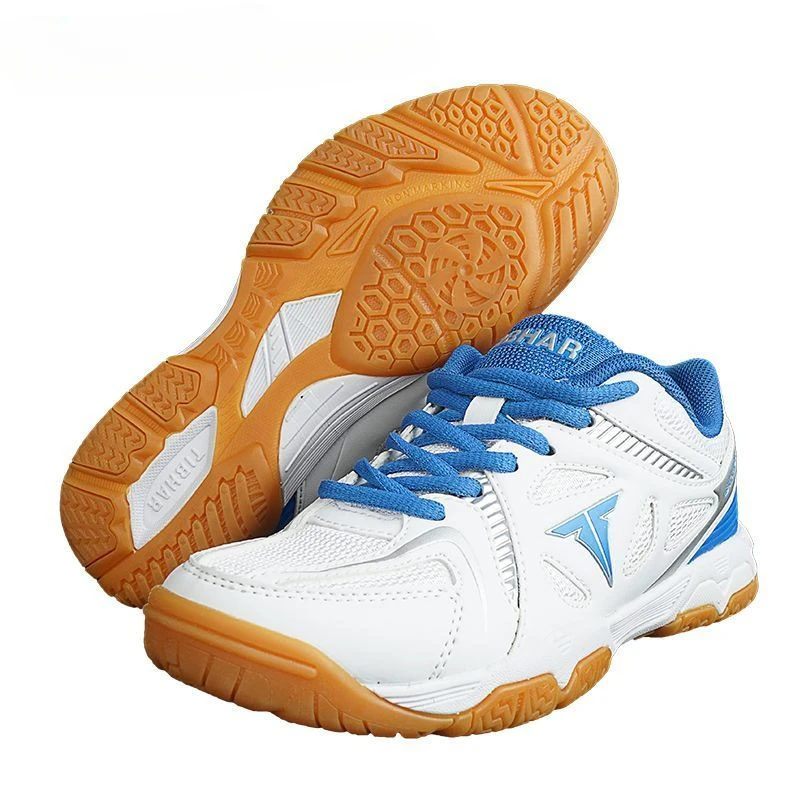 Scarpe da ping pong professionali scarpe sportive da donna da uomo scarpe da Badminton comode e resistenti all'usura scarpe da Tennis di grandi dimensioni