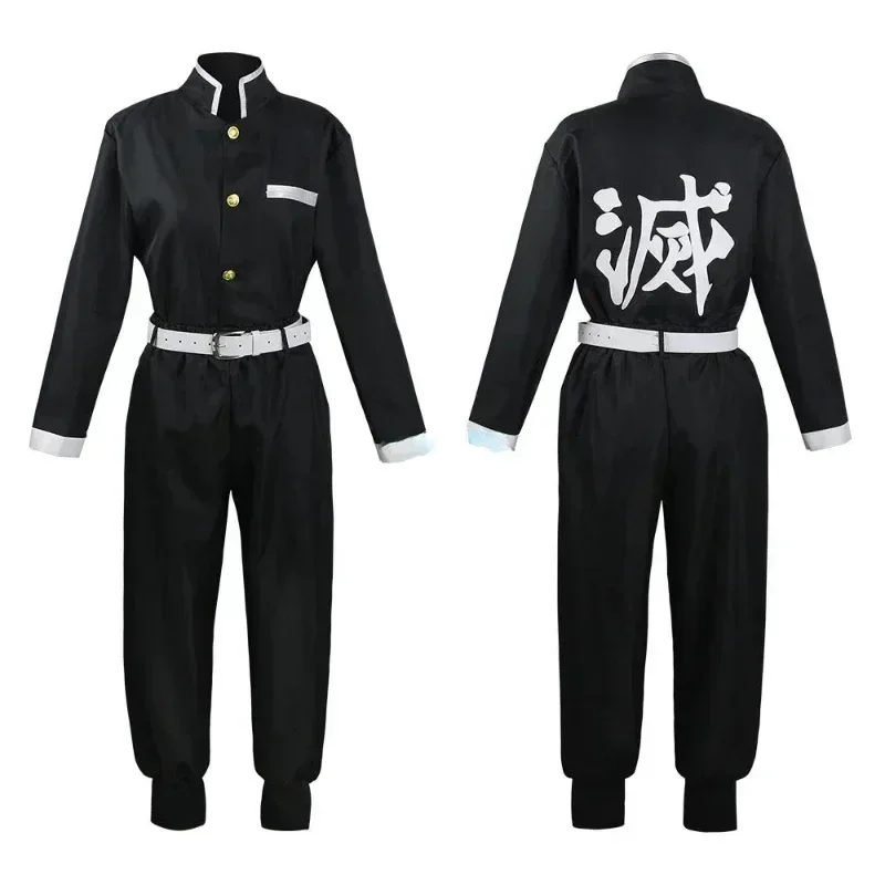 Anime Kimetsu No Yaiba Iguro Obanai Kimono Uniform Anime Pruik Cosplay Kostuum Halloween Feest