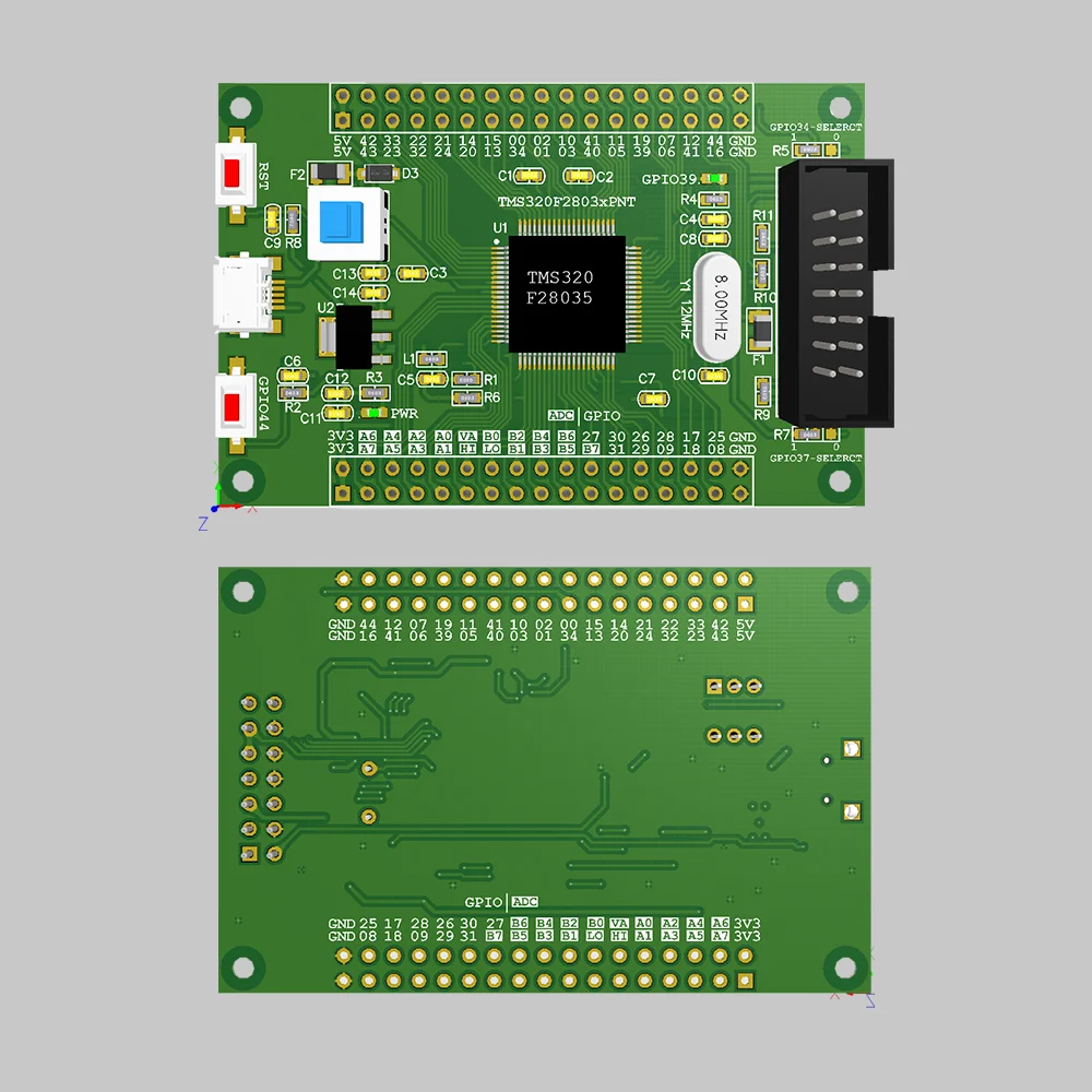 TMS320F28035 Developing TI Board DSP28035 Core Board C2000 Minimum System PNT