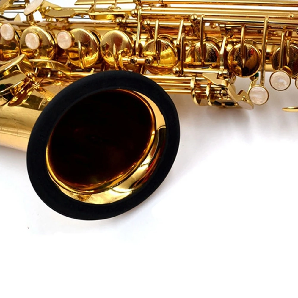 

Saxophone Mute Ring Tenor Silicone Durable Bell Protector Noise Reducer Practical Saxophone Accessory Silicone Sax Mute