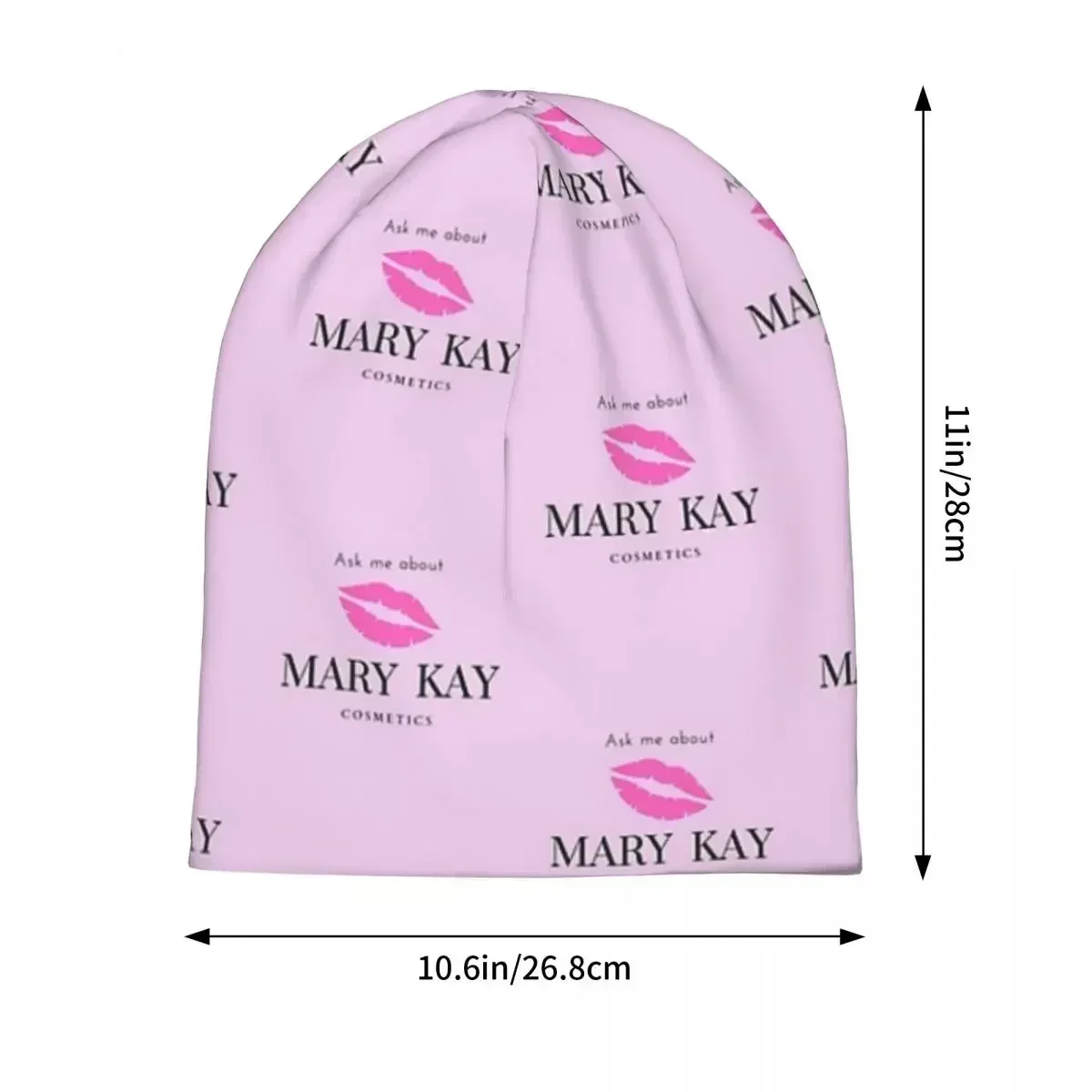 Ask Me About Mary Kay Cosmetics Skullies Beanies Hats Warm Autumn Winter Outdoor Cap Knitted Bonnet Caps for Men Women Adult