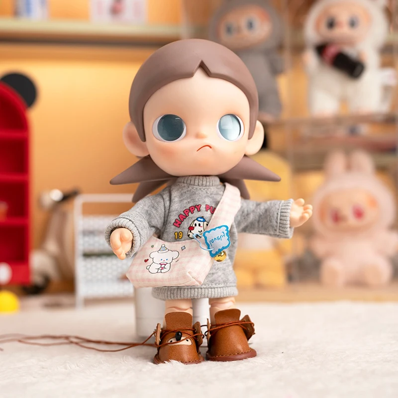 Doll Clothes For Zsiga 20cm Action Figure Doll Long Sleeve Puppy Sweatshirt With Crossbody Bag Suit Birthday Gifts - Detail 1
