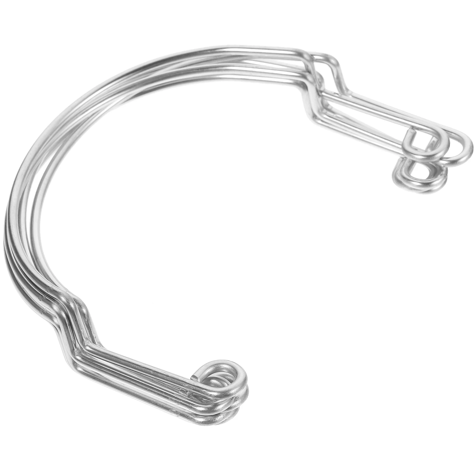 6 Stuks Zwembad Accessoires Metalen Hoeken Mesh Tas Houder Snooker Zakken Fixator Pooltafel Zakken Bevestigingsset Biljart Netten