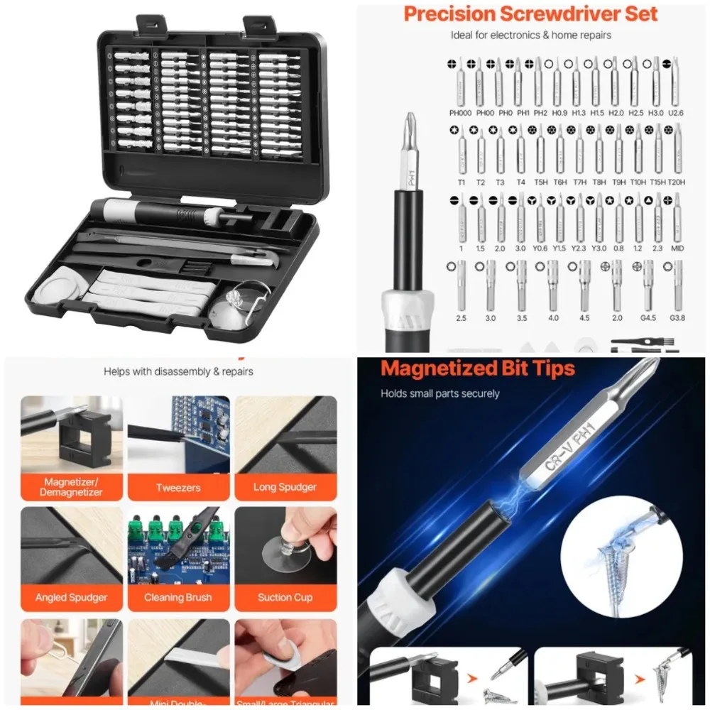 

Набор прецизионных отверток из 59 предметов, набор инструментов для ремонта, магнитная бита для компьютера