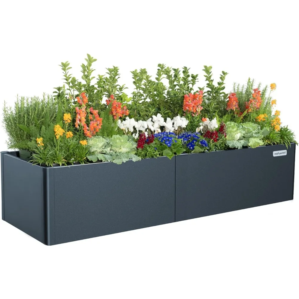 Modern Raised Garden Bed 17