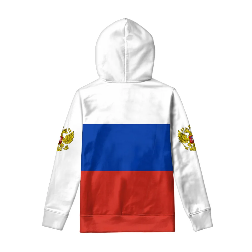 Russia Zipper Hoodie Custom Made Name Number Logo Sweatshirt Flag Russian Cccp Ussr Diy Rossiyskaya Ru Soviet Union Clothes