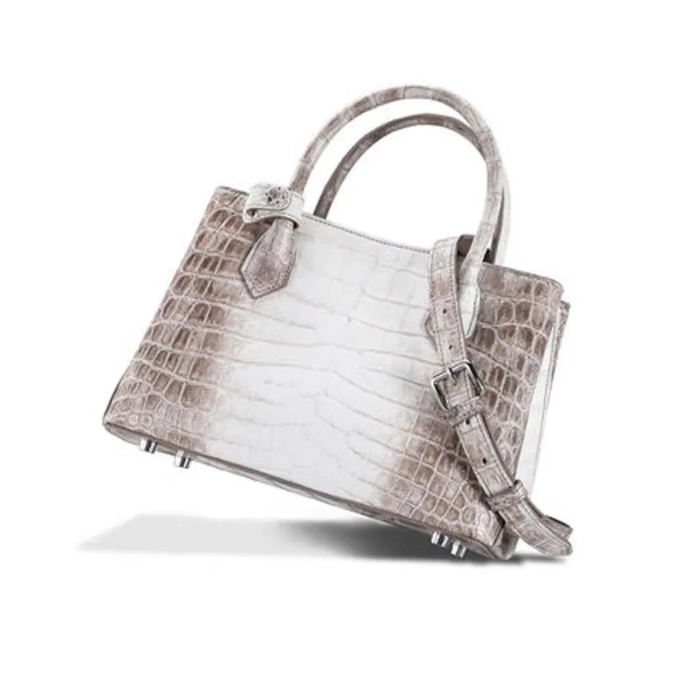 Cestbeau new arrival  Himalayan white  Crocodile Bag Women crocodile one-shoulder bag support custom women bag