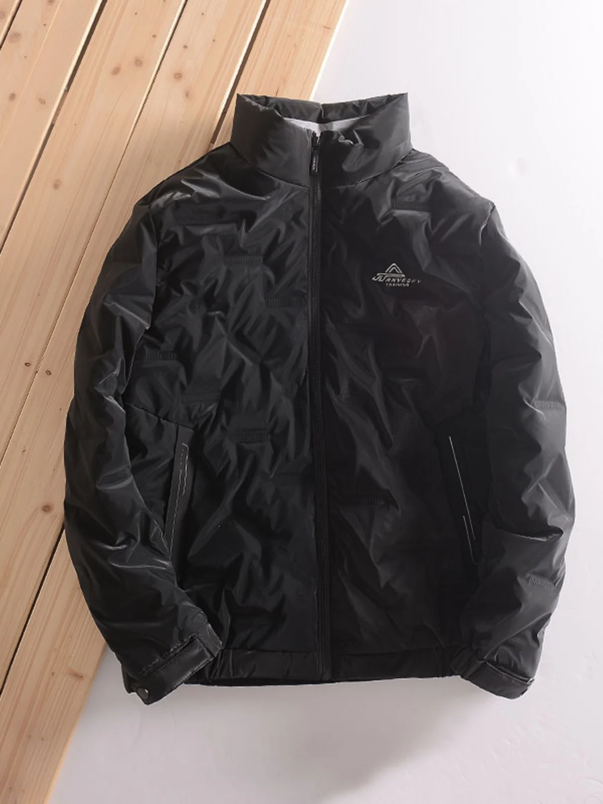 

Мужская утепленная куртка OMD Cany Single White Du down Jaet с воротником-стойкой, теплая, осенне-зимняя, ветрозащитная, молодежная